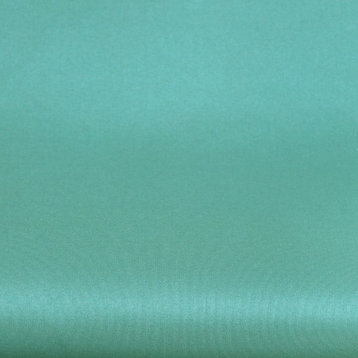 Poly Taffeta Polyester Faux Silk Plain, Turquoise