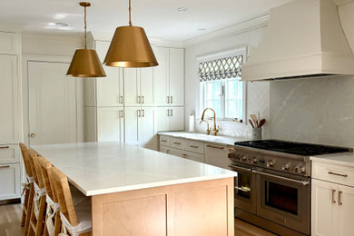 Example of a kitchen design in New York