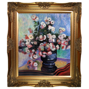 Monet "Chrysanthemums" Oil Painting