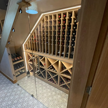 Under Stair Wine Cellar