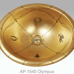 Full Gold & Platinum Decorations - Bathroom Sinks