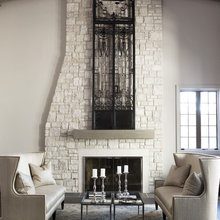 Great room - fireplace