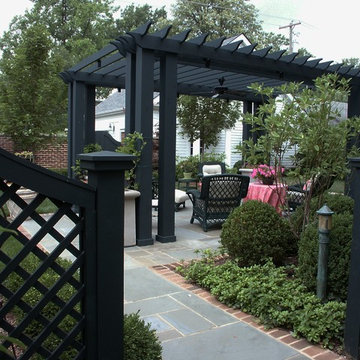 Pergola and terrace