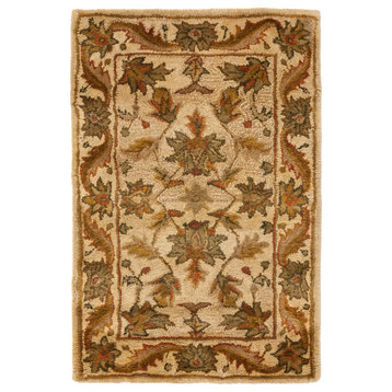 Safavieh Antiquity Collection AT52 Rug, Gold, 2'x3'