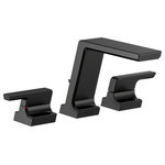 Delta - Delta Pivotal Roman Tub Trim, Matte Black, T2799-BL - The confident slant of the Pivotal Bath Collection makes it a striking addition to a bathroom�s contemporary geometry for a look that makes a statement. Complete your bath with a beautifully designed Delta roman tub faucet, meticulously crafted to turn heads and enhance your experience. Matte Black makes a statement in your space, cultivating a sophisticated air and coordinating flawlessly with most other fixtures and accents. With bright tones, Matte Black is undeniably modern with a strong contrast, but it can complement traditional or transitional spaces just as well when paired against warm neutrals for a rustic feel akin to cast iron. You can install with confidence, knowing that Delta faucets are backed by our Lifetime Limited Warranty.