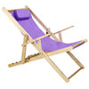 Sling Chair, Purple Canvas