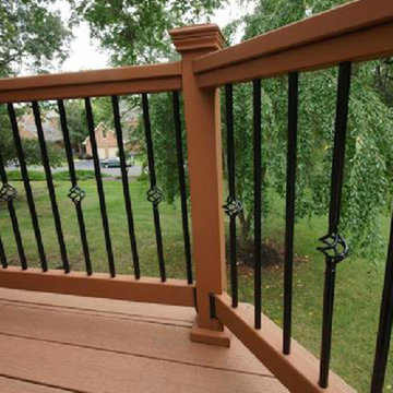 Decking, Posts, and Lighting
