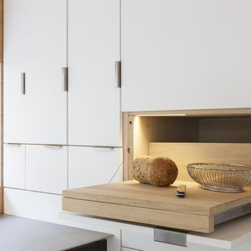 Modernes Einfamilienhaus mit rustikalem Charme