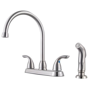 Pfister G136-500 Pfirst Series 1.8 GPM Gooseneck Kitchen Faucet - Stainless
