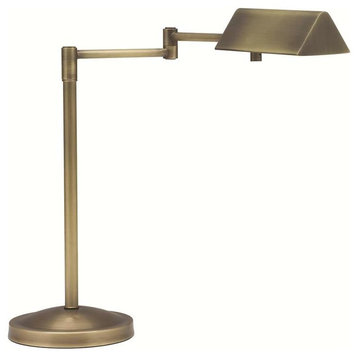 House of Troy Antique Brass Table Lamp - PIN450-AB