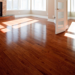 Open Concept with Fireplace - Hardwood Flooring