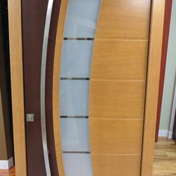 Modern Exterior Door Model 004 - IN STOCK - Front Doors