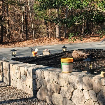Sandwich Driveway Wall