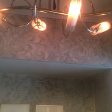 tiny 3/4 bath,  almost zero budget redo