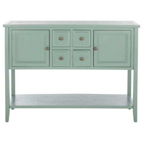 Safavieh Charlotte Storage Sideboard, Aqua Smoke