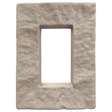 Universal Electrical Cover for StoneWall Faux Stone Siding Panels,, Sea Shell