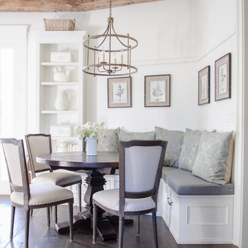 Custom breakfast nook cushions