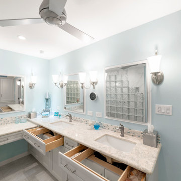 Beachy Master Bath