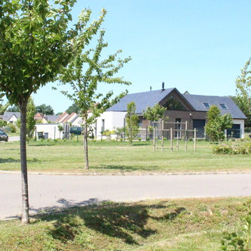 Maison d'architecte en milieu pavillonaire
