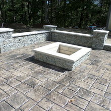 Stamped concrete