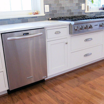 Bethesda, MD White Kitchen Remodel