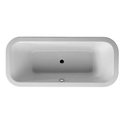 Happy D. Series White Bathtub, Air-system With Remote, Ozone and Light By Duravi - Bathtubs