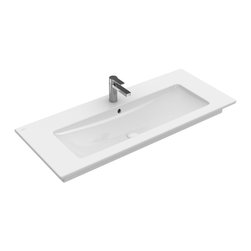 Venticello Vanity Washbasin Angular White Alpin - Bathroom Fixtures