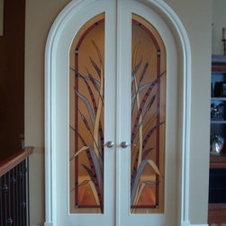 Interior decorative glass doors - Interior Doors
