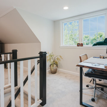Arlington Attic Bathroom Addition and Interior Remodelb