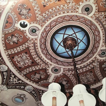 After Photo of Ceiling Mural