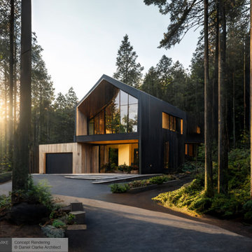 Ultra Modern West Coast Luxury Cabin