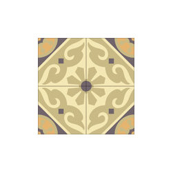 "Torino" 8x8 Encaustic Cement Tiles - Wall And Floor Tile