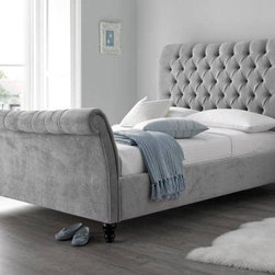 Sienna Curved Sleigh Bed - Sleigh Beds