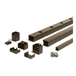 Trex Reveal&reg; Aluminum Railing in Bronze - Building Materials