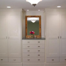 bedroom, built-in closet