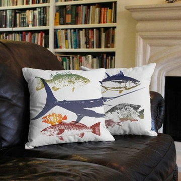 Nautical and Beach Throw Pillows