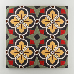 Handpainted: The Mediterranean Collection, Jerez in Warm Motif - Wall & Floor Tiles