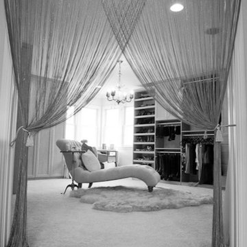 Luxurious Transitional Closet
