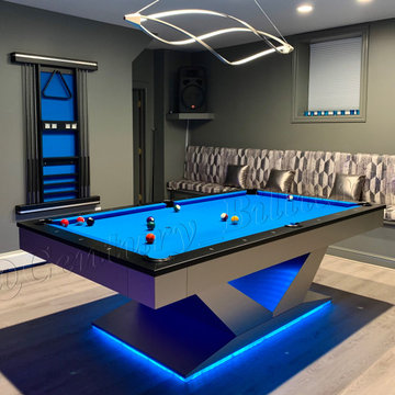 Custom Moden LED Pool Table