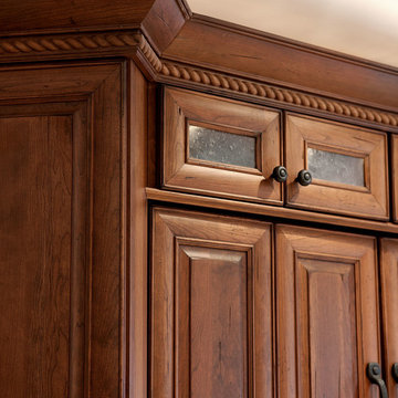 Door style: Cambridge | Species: Cherry | Finish: Vintage Autumn