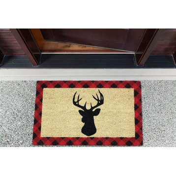 Holiday Stag Doormat