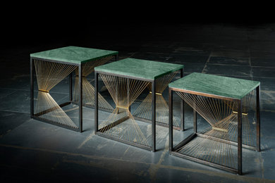AEGIS 001 Side Tables by Ziad Alonaizy