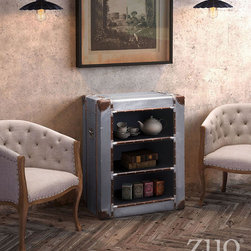 Zuo Hamilton Ceiling Lamp Anitque Black & Copper - SKU: 98411 - Pendant Lighting