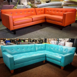 CUSTOM SECTIONALS - FACTORY PICS - Sectional Sofas