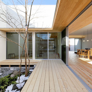他の地域の和風のおしゃれなデッキの写真