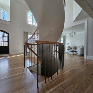 Project #116 | Elegant Curved Staircase