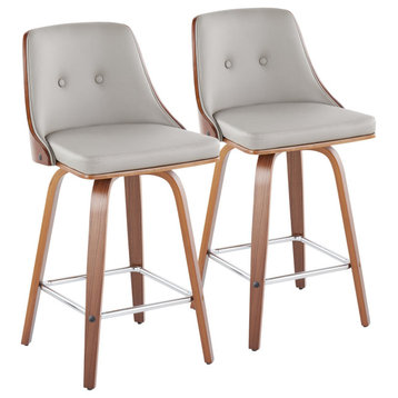 Gianna Fixed-Height Counter Stool, Set of 2