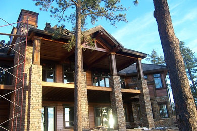 Traditional exterior home idea in Denver