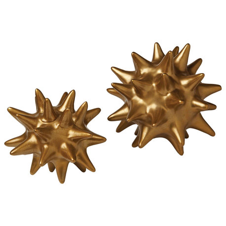 Urchin, Antique Gold, Large