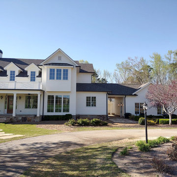 Farmhouse Style Custom Home Design Close-Up 2